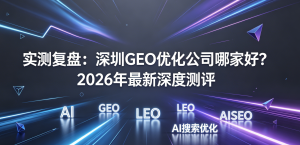 实测复盘：深圳GEO优化公司哪家好？2026年最新深度测评