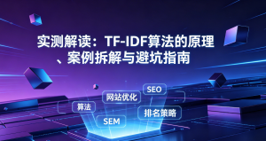 实测解读：TF-IDF算法的原理、案例拆解与避坑指南